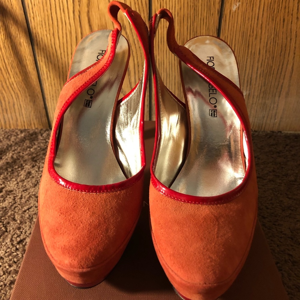Red 6.5 Fiorangelo Heels